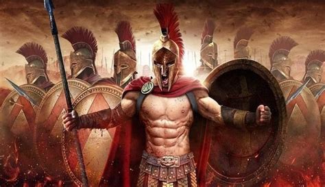 No retreat, no surrender. That is Spartan Law. | Guerrero espartano, Titanes mitologia griega ...