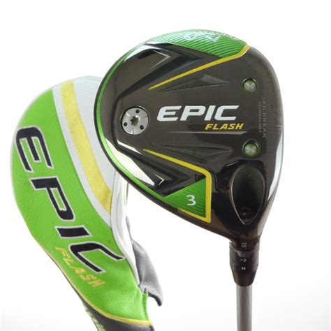 2019 Callaway EPIC Flash 3 Wood 15 Deg Even Flow Graphite Regular Flex 52642G - Mr Topes Golf