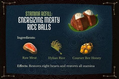 recipes botw Recipes elixir botw zelda breath wild recipe food resistance legend potion level ...