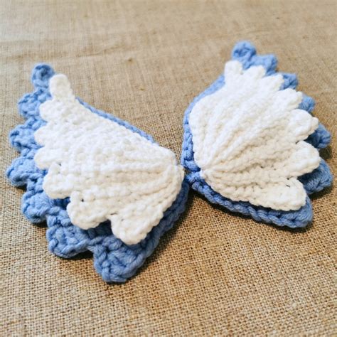 Crochet pattern angel wings amigurumi tutorial angel wings | Etsy