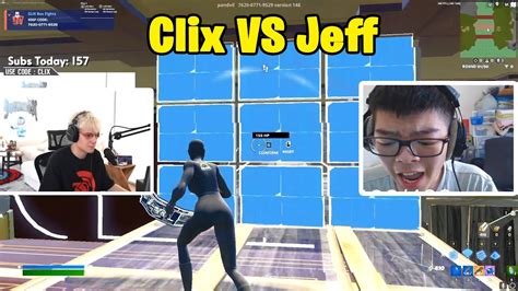 Clix VS Asian Jeff 1V1 TOXIC Boxfights! - YouTube