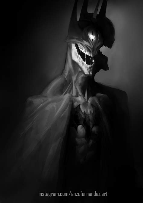 I made some spooky Batman fanart, what do you guys think? : r/batman