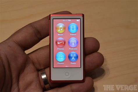 Apple's new iPod nano hands-on photos and video - The Verge