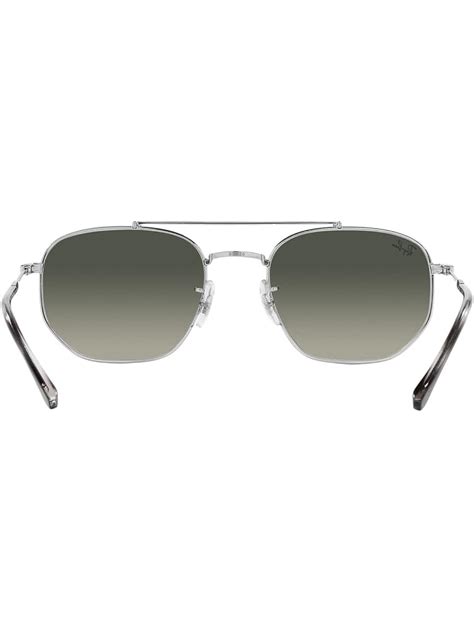 Ray ban rb3025 aviator 55mm silver grey gradient + FREE SHIPPING ...