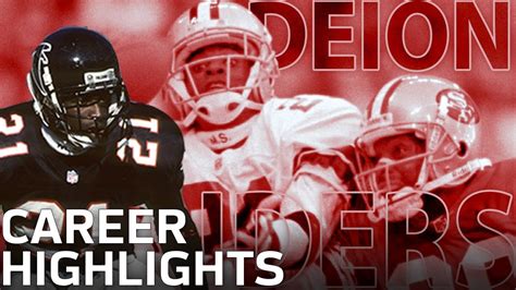 Deion Sanders Primetime Career Highlights | NFL Legends - YouTube