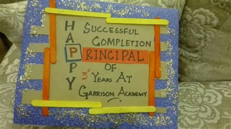 Principal day card | Principal day card, Principal day, Projects to try