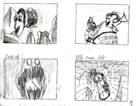 finding nemo storyboard 9 of 9 by MarioUComics on DeviantArt