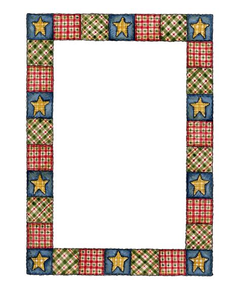 Quilt Block Clip Art Border