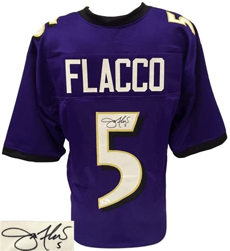 Joe Flacco Signed Ravens Jersey (JSA COA) | Pristine Auction