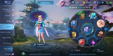 [Lucky Spin] Kagura "Onmyouji Master" Available Now! : r/MobileLegendsGame