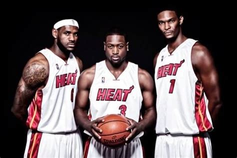 The Big Three – Wade, James and Bosh | SPORTS TEAM HISTORY