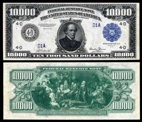 All About the Elusive $10,000 Bill and Why You Haven't Seen One