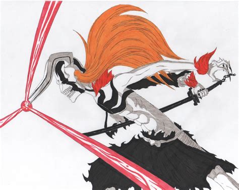 Hollow Ichigo Fanart No. 3 by InakoOwns on deviantART