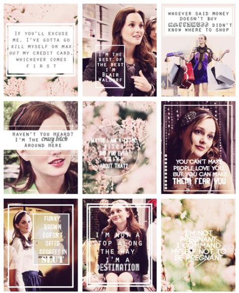 Blair Waldorf Quotes - Blair Waldorf Fan Art (33607440) - Fanpop