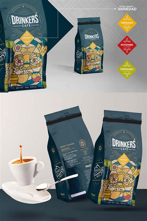 32 Creative Coffee Packaging Design Inspiration | Graphic design ...