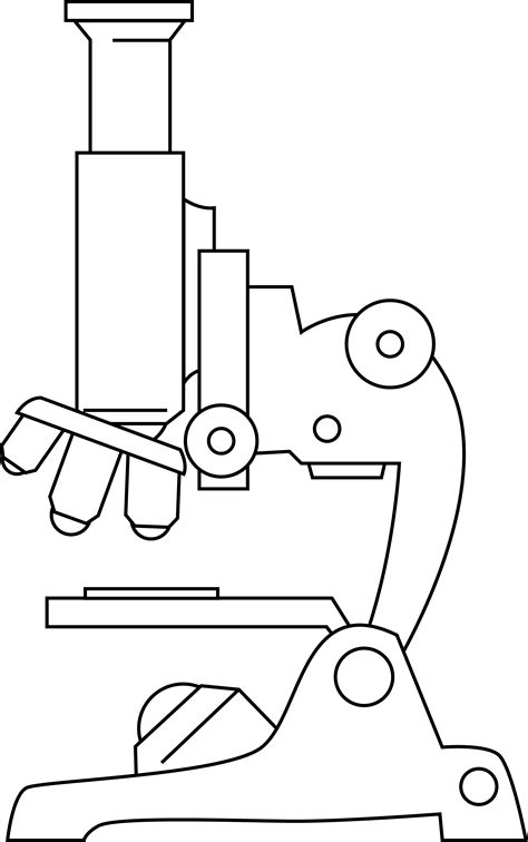 Blank Microscope Diagram