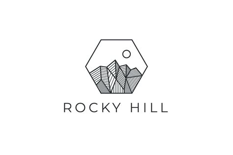 Rocky Hill Logo Design | Minimalistic & Modern