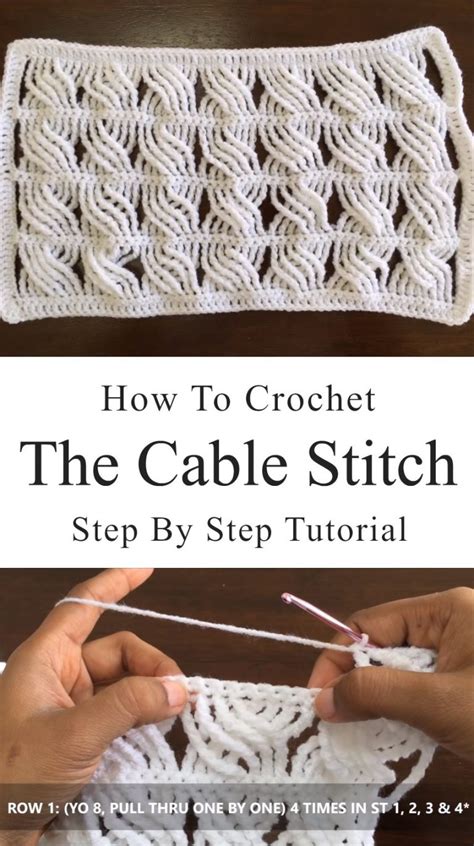 How To Crochet The Cable Stitch