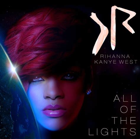 Just Cd Cover: Rihanna & Kanye West: All Of The Lights (MBM single ...