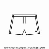 Shorts Coloring Page  Ultra Pages sketch template