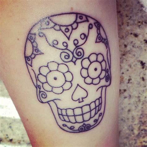 Sugar Skull Tattoo | Halle Stoutzenberger | Flickr