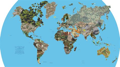 carte-monde-camouflage-militaire-pays - La boite verte