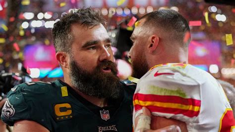 Jason Kelce responds to brother Travis’ inappropriate behavior during ...