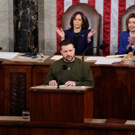 Volodymyr Zelenskyy slams Iran during US House speech