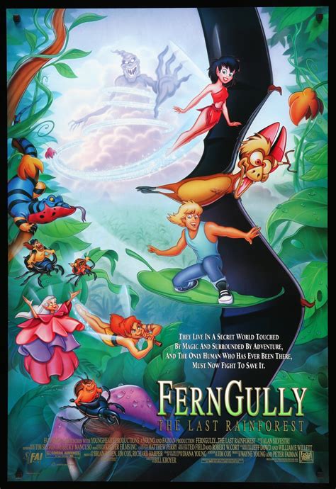 FernGully - The Last Rainforest (1992) One-Sheet Movie Poster - Original Film Art - Vintage ...