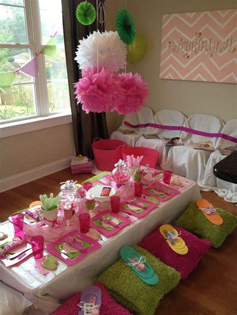 Spa Birthday Party Ideas For 8 Year Olds - CAWRYI