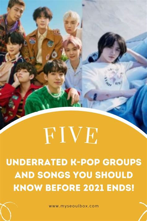 5 UNDERRATED K-POP GROUPS AND SONGS | 2021 | Songs, Pop group, Kpop groups