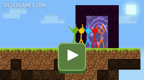 Stickman Parkour Skyland - Play Online on SilverGames 🕹️