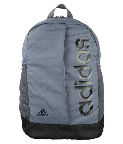 Adidas Grey Canvas College Bags Backpacks-22 Ltrs - Buy Adidas Grey ...