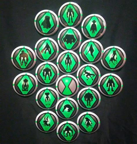 Ben 10 Omnitrix Aliens Set single Purchase or Set of 20 - Etsy | Ben 10, Ben 10 alien force, Ben ...