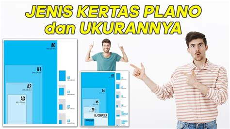 Jenis Kertas Plano, Ukuran dan Penggunaannya - YouTube