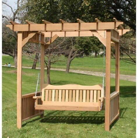 Top 20 of Pergola Porch Swings with Stand