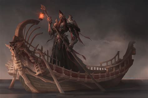 Download Boat Dark Demon Art