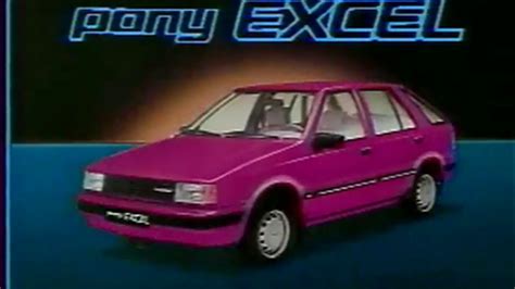 Hyundai Pony Excel 1985 commercial (korea) - YouTube