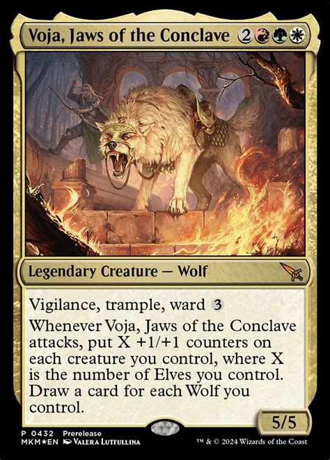 Voja, Jaws of the Conclave Printings, Prices, and Variations - mtg