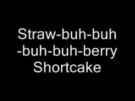 Strawberry shortcake song with lyrics - YouTube