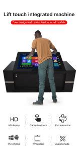 55 Inch Smart Drawer Touch Screen Table with Various Requirements