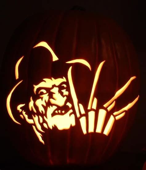 20++ Freddy Krueger Pumpkin Stencil | KIDDONAMES