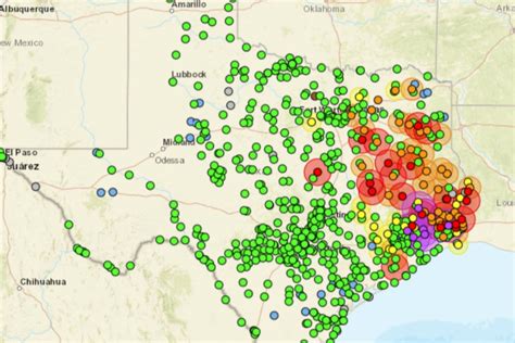 Texas Flood Map Shows Danger Zones, Live Rainfall - Newsweek