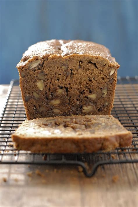 Sunken Pecan-Streusel Butterscotch Teff Loaf | kumquat | gluten-free recipes