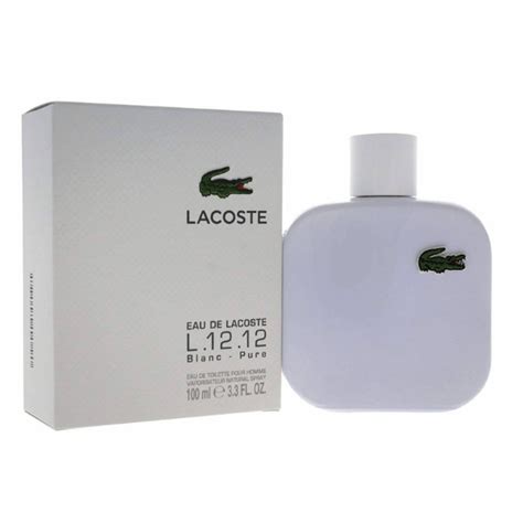 LACOSTE BLANC PURE EDT 100 ML FOR MEN (WHITE) - Perfume Bangladesh