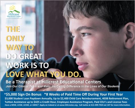 Be A Therapist At Hillcrest Educational Centers, Hillcrest Educational Centers, Pittsfield, MA