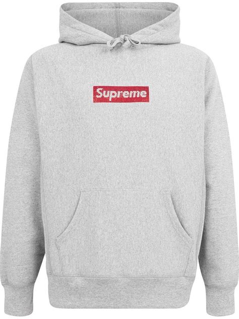 【タイプ】 Swarovski Box Logo Hooded Sweatshirt ・デザイン