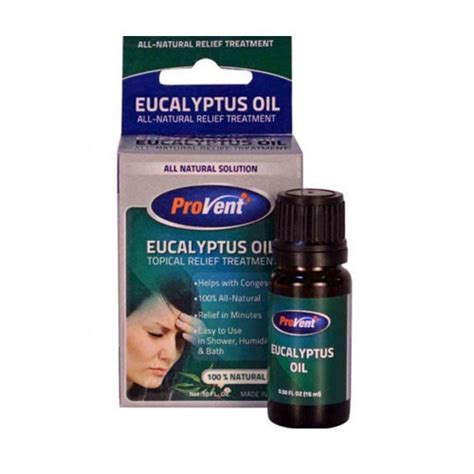 ProVent Eucalyptus Oil Congestion and Sinus Relief - MAR-J Medical Supply, Inc.