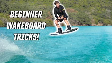 BEGINNER WAKEBOARD TRICKS! - BOAT - YouTube