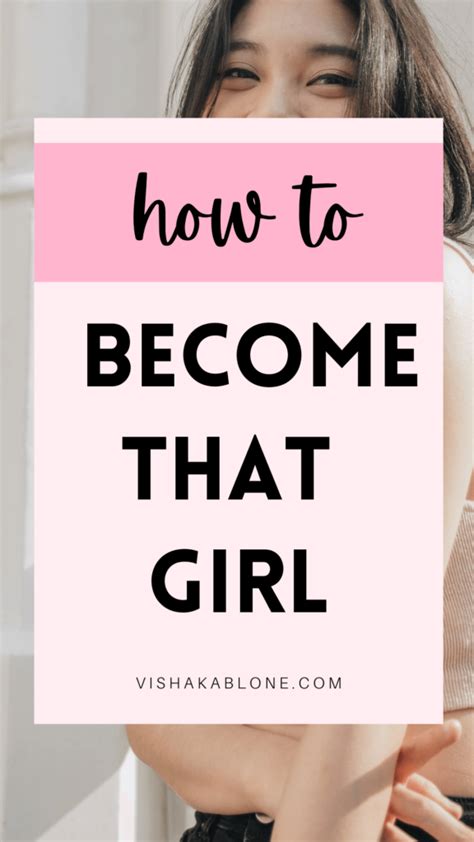 How to become that girl (+checklist) - Vishaka Blone